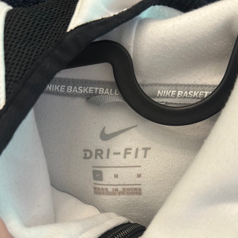 Nike White And Black Performance Jacket With Full… - image 2